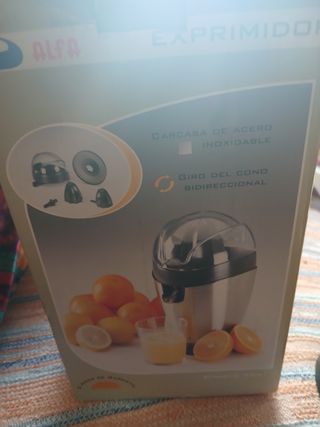 Exprimidor Alfa electrico de segunda mano