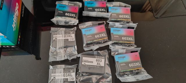 Cartuchos Jetingo 603XL y 604XL
