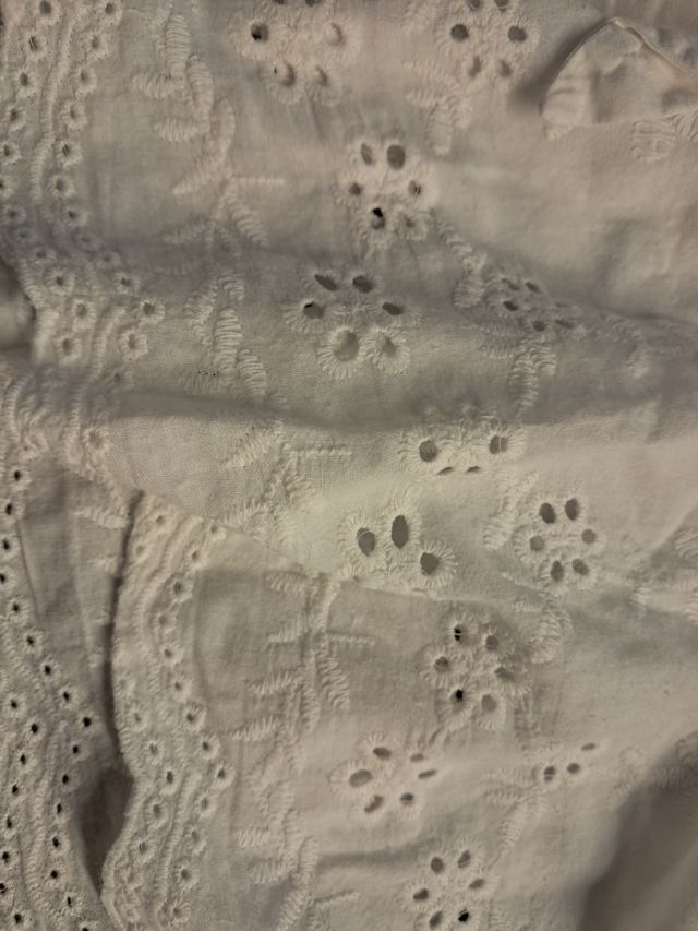 Top blanco S - Nudo delantero