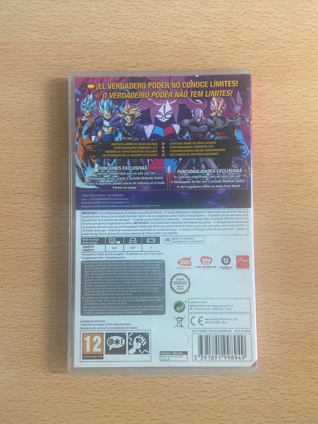 Dragon Ball FighterZ Nintendo Switch