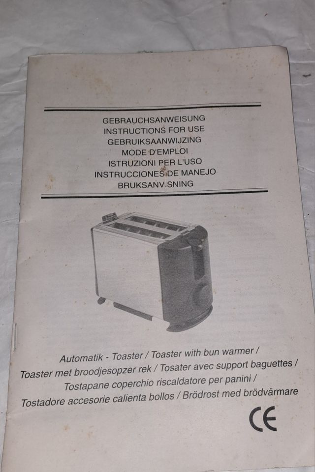 Tostapane 2 fette blu