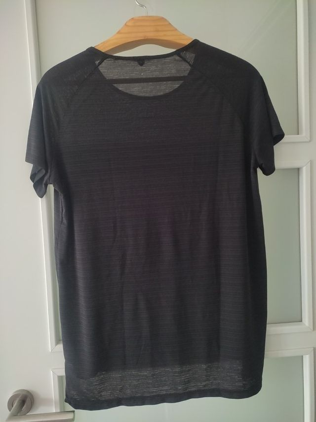 Camiseta técnica negra - Talla M