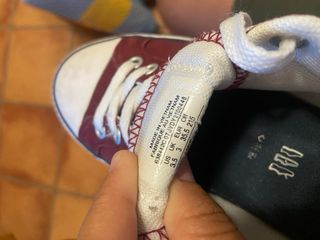 Converse rojas y blancas - zapatillas