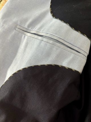 Americana H&M azul claro- talla M