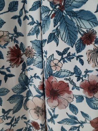 Vestido Mango flores - talla L