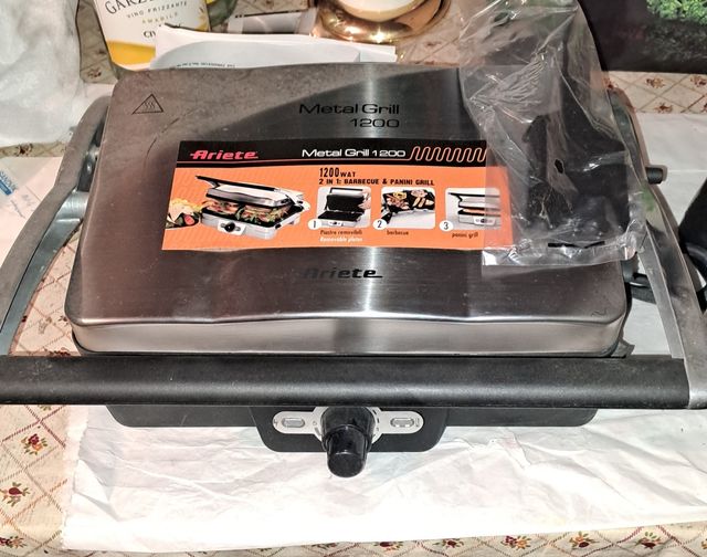 Ariete Metal Grill 1200 - Griglia 1200W