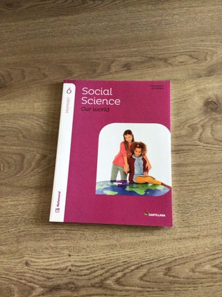 Social Science, 6. Our World. Santillana