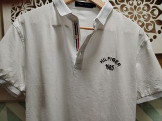 Polo Tommy Hilfiger blanco