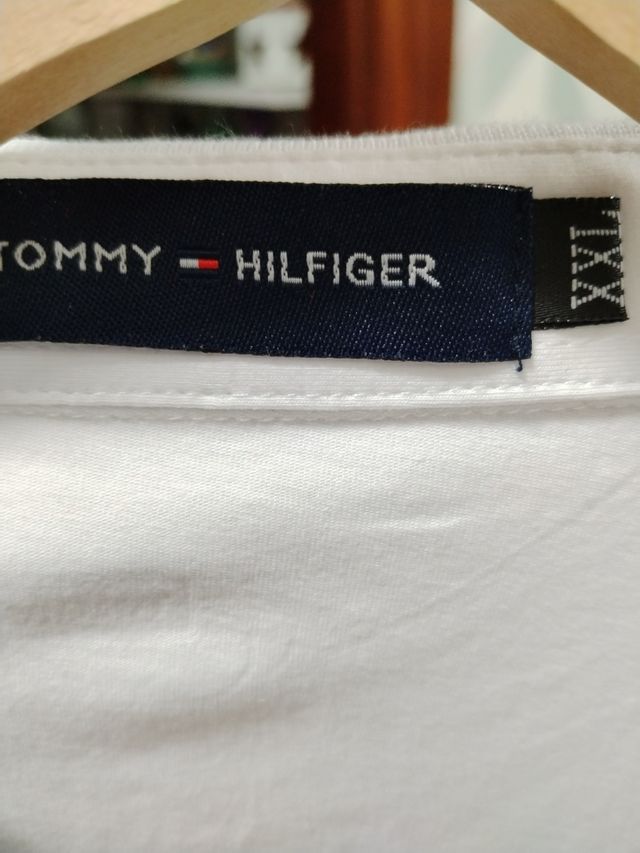 Polo Tommy Hilfiger blanco