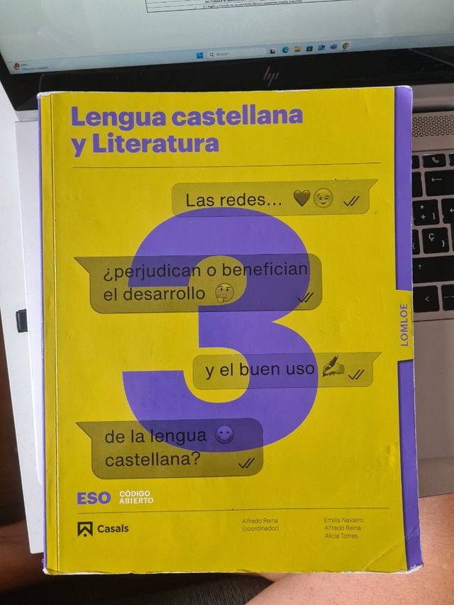 Lengua castellana y Literatura 3 ESO LOMLOE