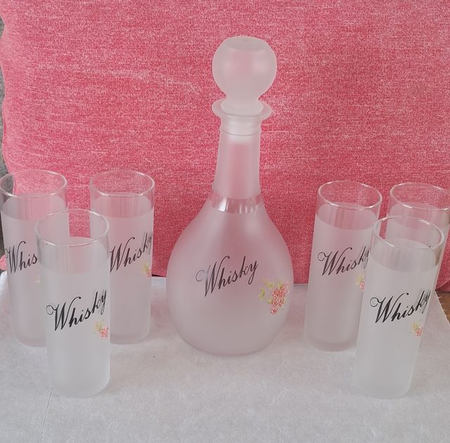 Juego whisky - Decantador y vasos