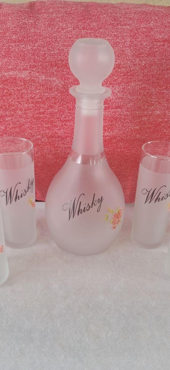 Juego whisky - Decantador y vasos