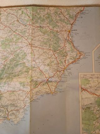 Mapa Michelin España-Portugal Vintage