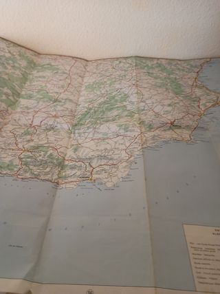 Mapa Michelin España-Portugal Vintage