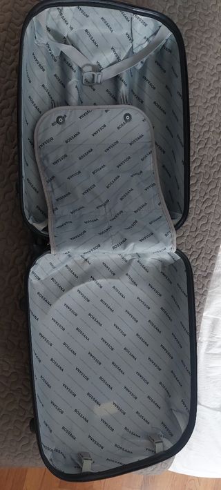 Maleta cabina negra - viaje