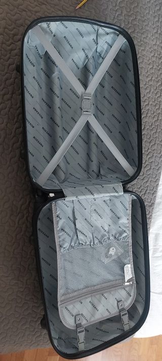 Maleta cabina negra - viaje