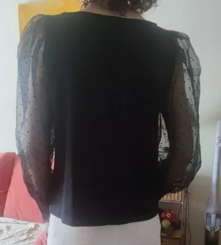 Camisa Anabel Lee negra - talla S