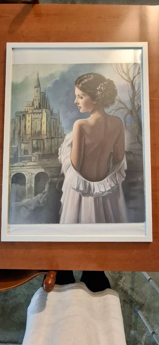 Dipinto su tavola di compensato "Sogno d'estate"