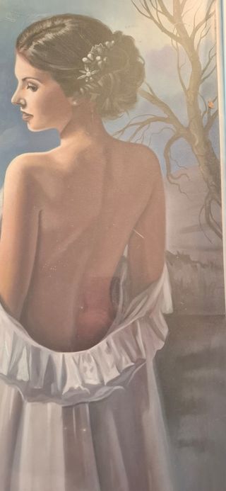 Dipinto su tavola di compensato "Sogno d'estate"