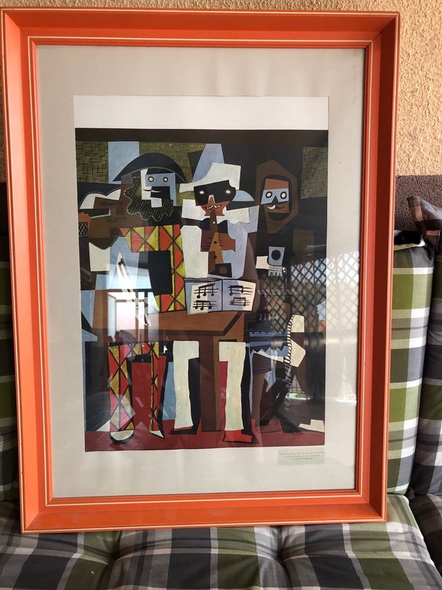 Quadro Picasso - Tre Musicisti