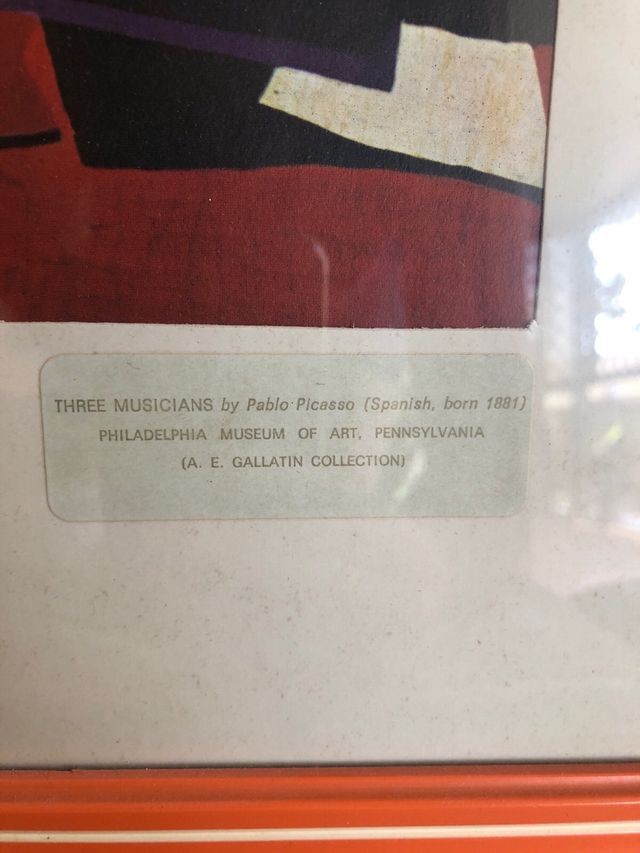 Quadro Picasso - Tre Musicisti