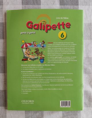 Libro de francés 6 primaria Oxford 
