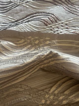 Tessuto Tappezzeria Beige&Marrone