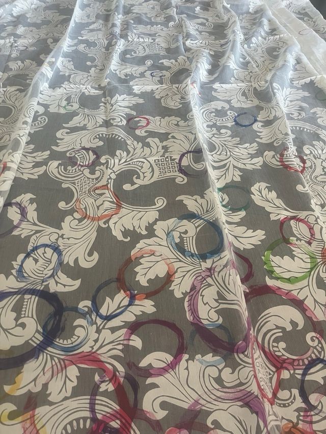 Tessuto decorativo multicolor