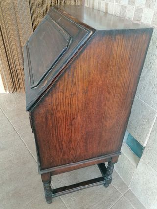 Escritorio Secretaire inglés antiguo