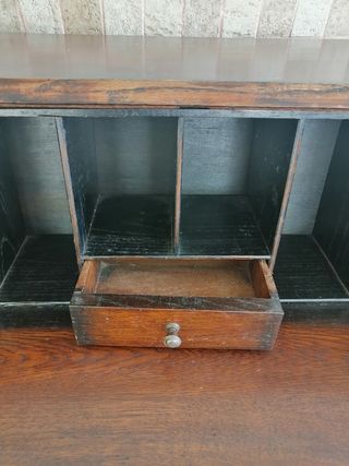 Escritorio Secretaire inglés antiguo