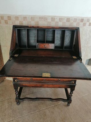 Escritorio Secretaire inglés antiguo