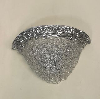 Applique Vetro Argento | Lampade Parete