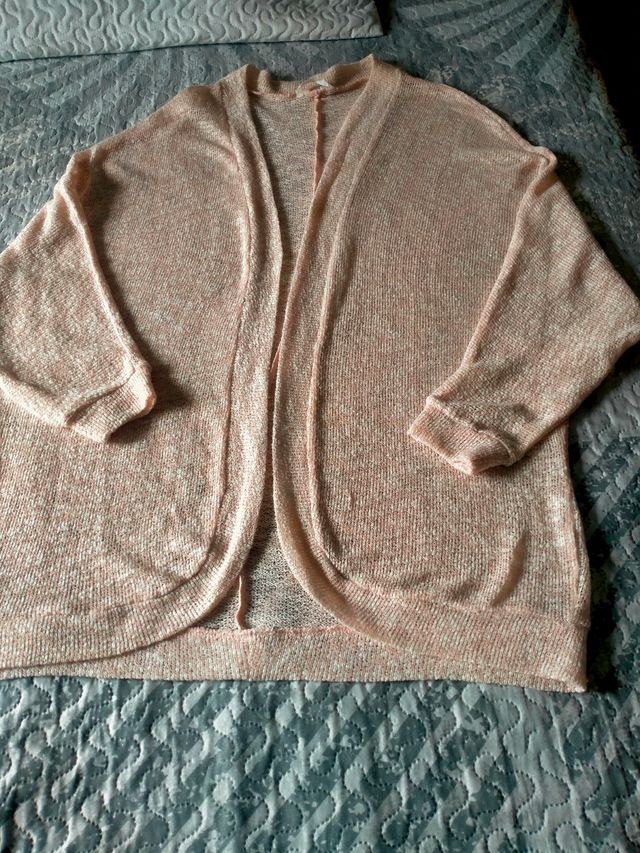 Jersey verano, ligero beige/rosa XL