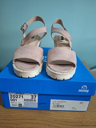 Sandalias Mustang rosa 37