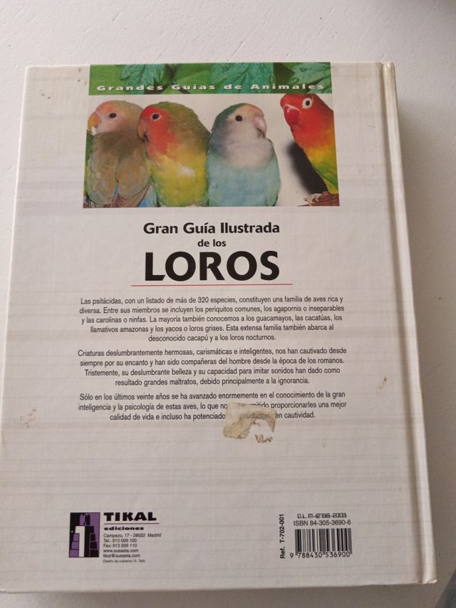 Guía ilustrada de los loros