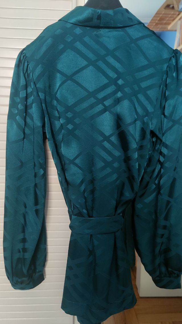 Traje pantalón Le Muse - Verde azulado