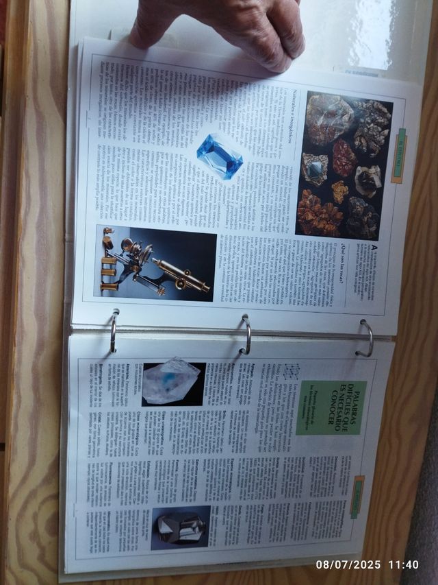 Minerales y Piedras preciosas: colección completa