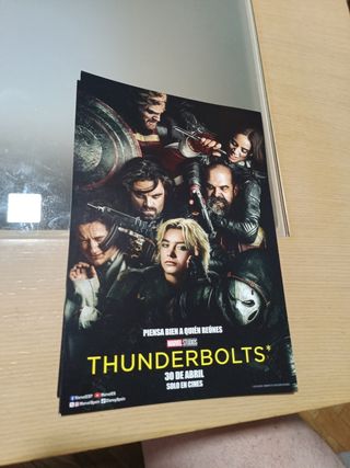 Miniposter Thunderbolts Marvel