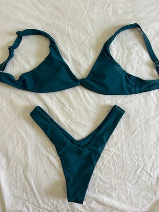 Bikini Verde - Bañador 2 piezas