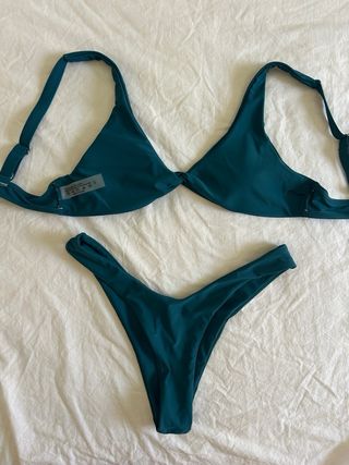 Bikini Verde - Bañador 2 piezas