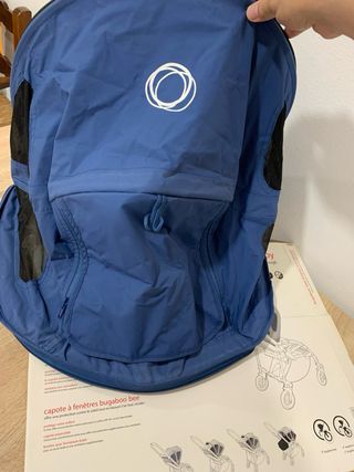 Bugaboo Bee 5 azul + accesorios