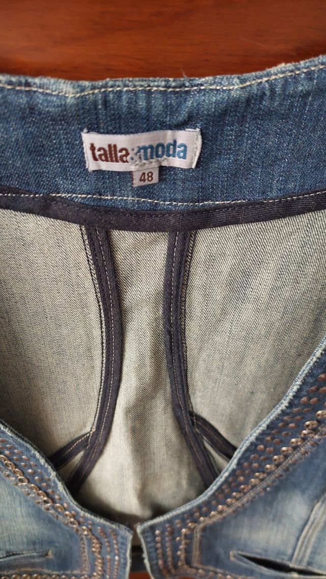 Chaleco vaquero mujer