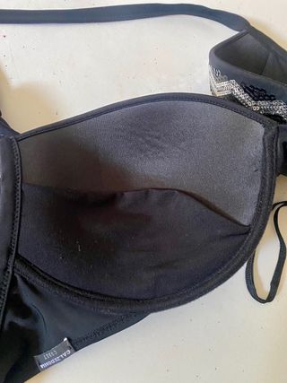 Bikini Calzedonia nero e argento