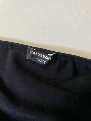 Bikini Calzedonia nero e argento