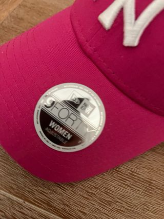 Gorra New Era NY rosa