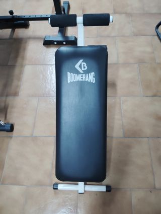 Rack + Banco Pesas + Banco Abdominales
