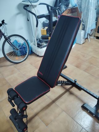 Rack + Banco Pesas + Banco Abdominales