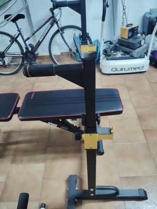 Rack + Banco Pesas + Banco Abdominales