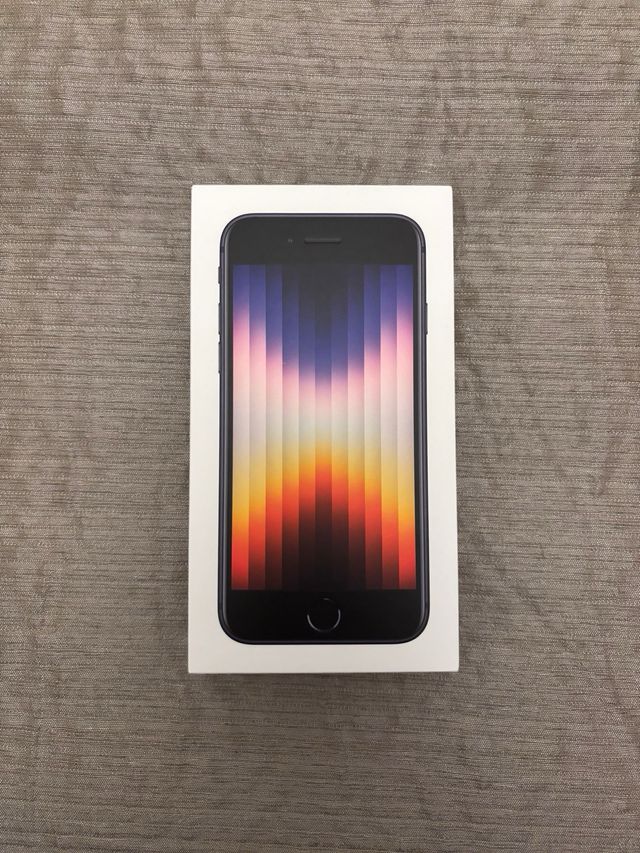 iPhone SE 2022 negro (midnight) 64gb
