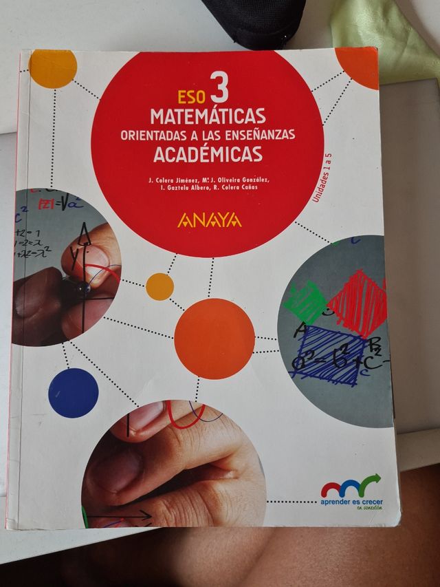 Matemáticas orientadas a las Enseñanzas Académi...